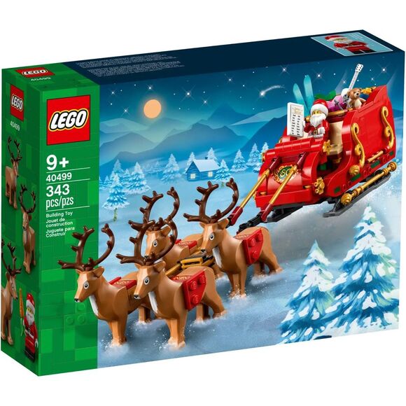 LEGO 40499 Santa’s Sleigh Christmas Set 343 Pieces with Reindeer Holiday New & S - Picture 3 of 7